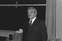 1980_10_03 01.jpg: Départ en retraite de Monsieur Maurice MERLIN, Directeur Général de Lormines