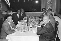 1980_10_03 06.jpg: Messieurs Havette, Guillain, Deblaix, ..., Rappeneau