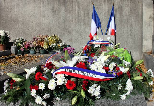 Tombe de Germaine l'Herbier-Montagnon  Tournon-sur-le-Rhne