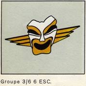 Masque Comdie GC III/6 - 6me escadrille