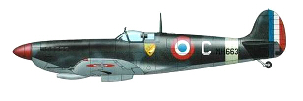 Supermarine Spitfire - GC I/7 " Provence"