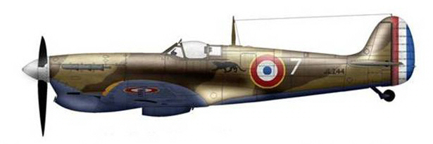 Supermarine Spitfire - GC II/7 " Nice"