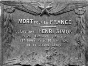 Plaque Henri SIMON