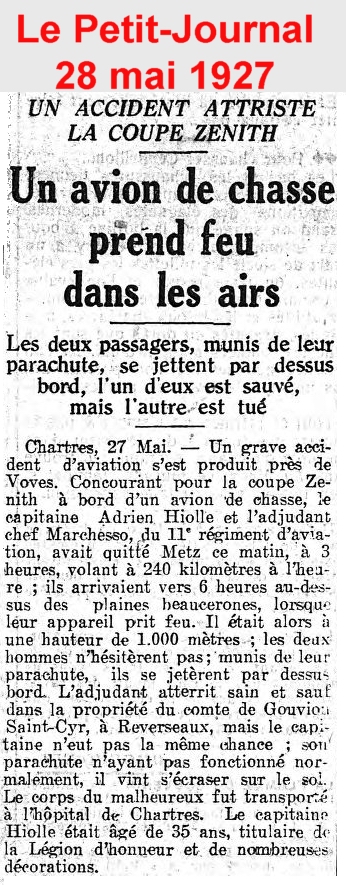 Coupure de journal BA 122