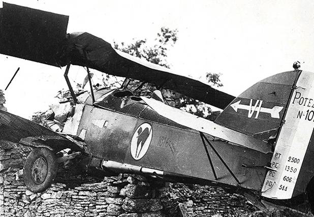 Farman Goliath accident  Chartres