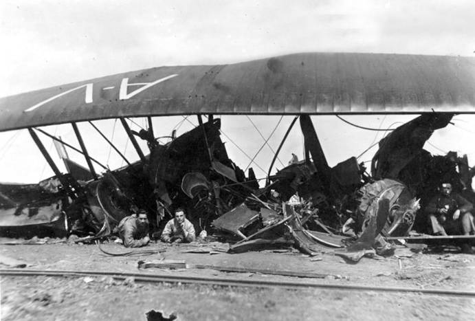 Farman Goliath accident  Chartres