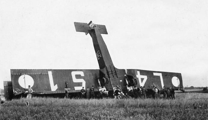 Farman Goliath accident  Chartres