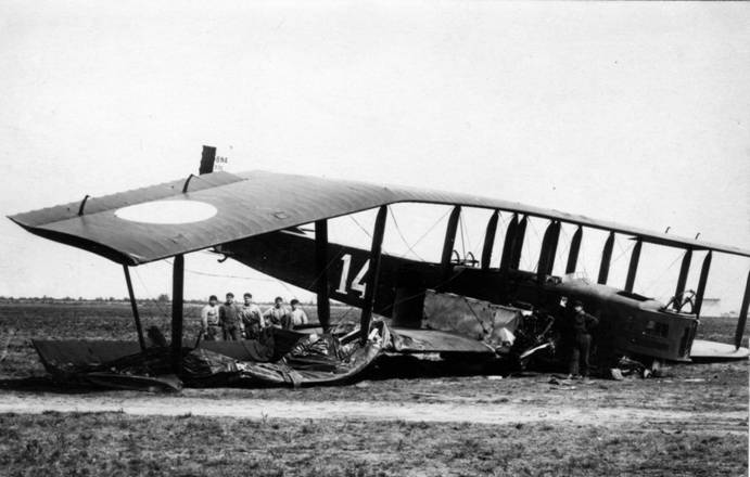 Farman Goliath accident  Chartres