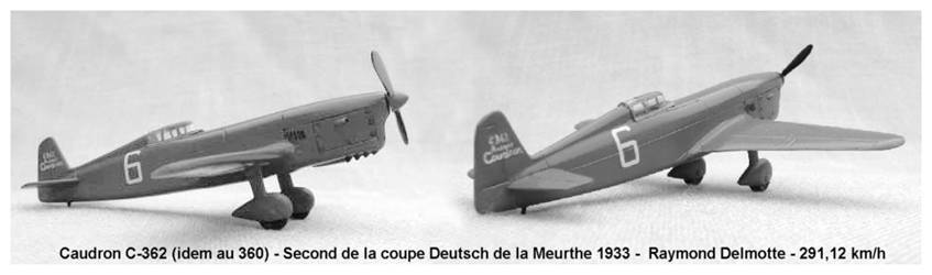 Caudron C-360 ou C-362 - 1933 - Coupe Deutsch de la Meurthe