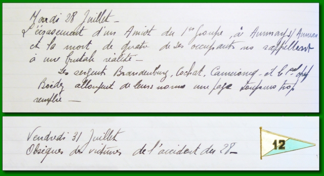 Journal de marche GC I/6