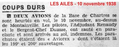 Coupure de journal BA 122