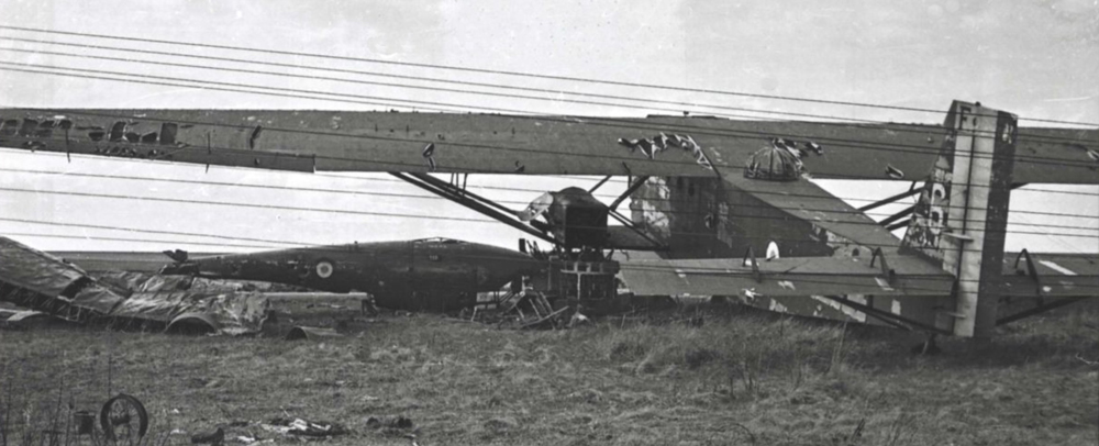 Farman 222 bombard  Chartres en juin 1940