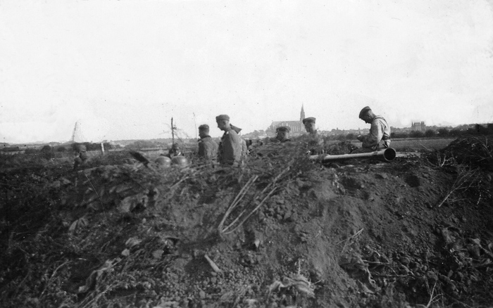 Chartres - Luftwaffe - Juin/juillet 1940 - Canon de 3,7cm Flak 36