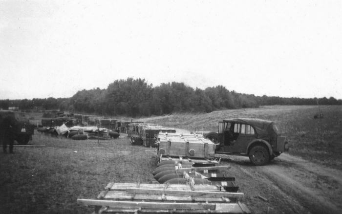 Chartres - Luftwaffe - Juin/juillet 1940 - Bombes d'aviation