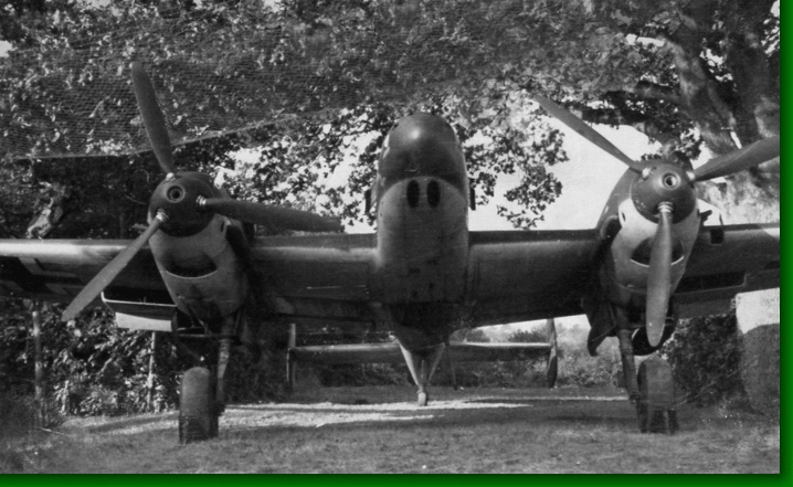 Epave avion allemand  Chartres : Arado 96