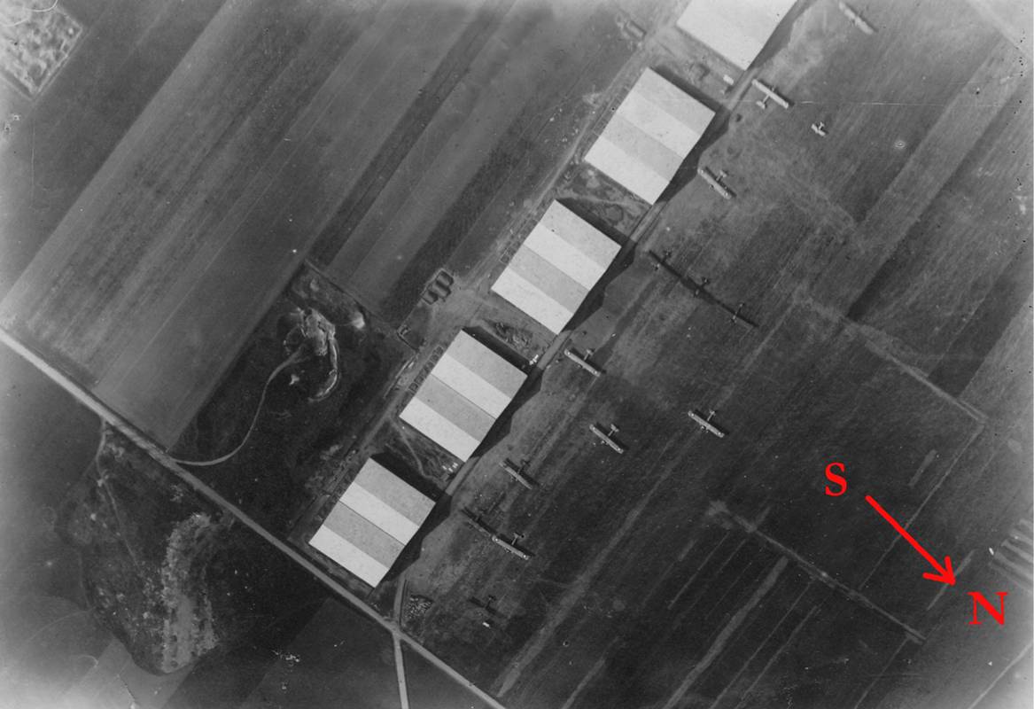 Photographie aérienne Hangars Chartres