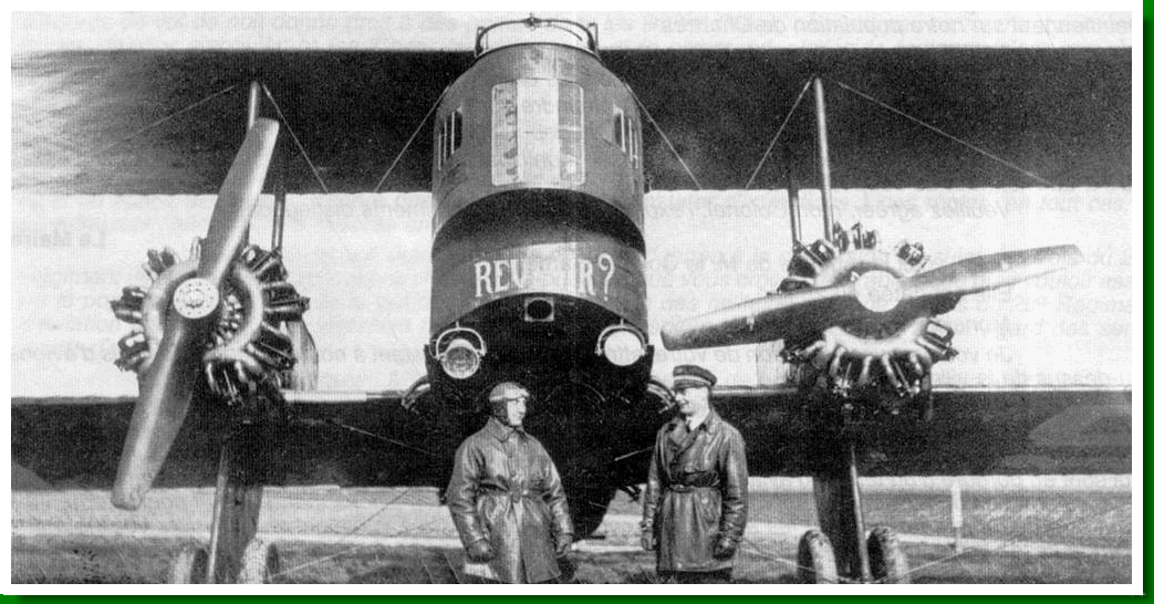 Farman Goliath - 22me RABN - Capitaine VALIN