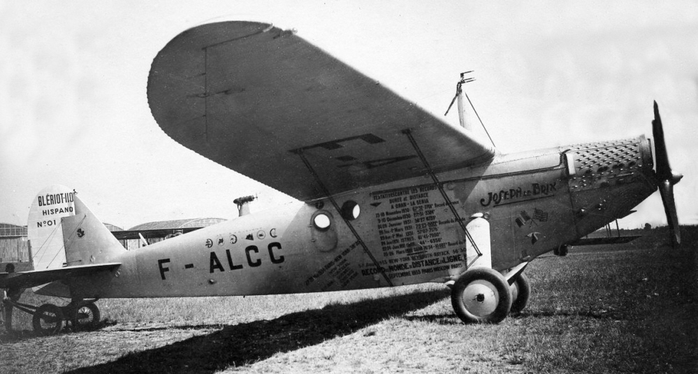 Blriot 110 "Joseph Le Brix" - CODOS et ROSSI - Chartres - 3 juillet 1934