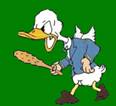 Insigne Donald au gourdin - CIC de Chartres