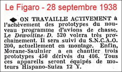 Le Figaro : 28/08/1938