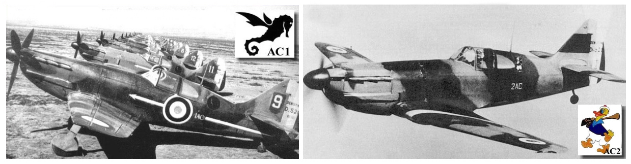 Dewoitine D.520 AC1 et AC2 - 1942