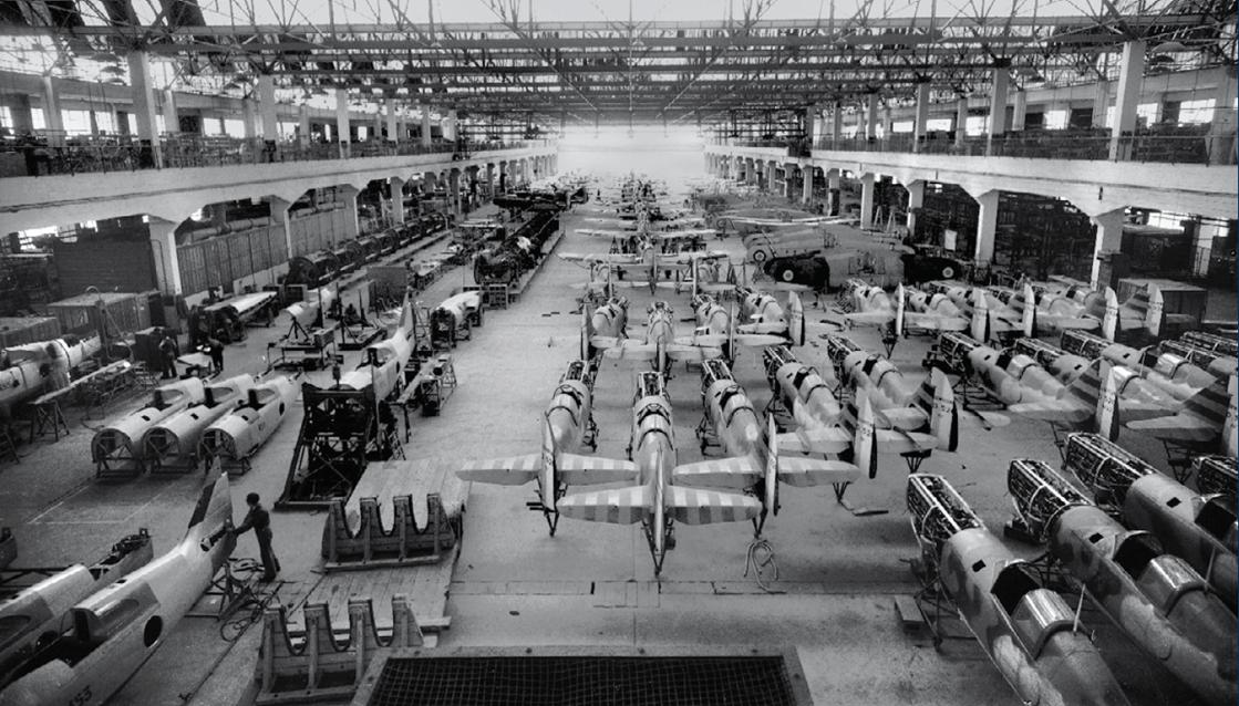 Dewoitine D.520 - Usine de Saint-Martin du Touch - 1942