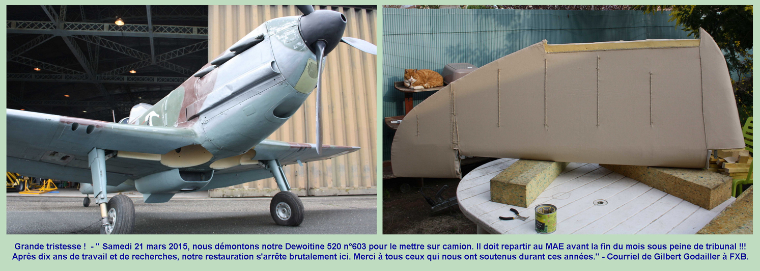 Dewoitine 520 DC n°650 - Orléans Bricy