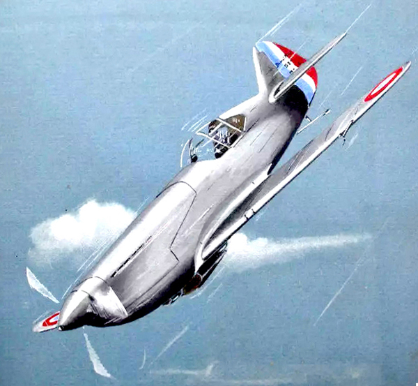 Dewoitine D.520 - Dessin