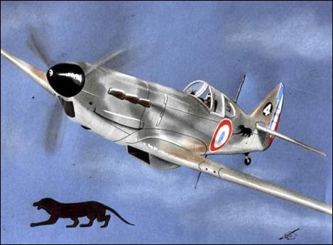 Tableau de Jean-Pierre CONDAT - Dewoitine 520