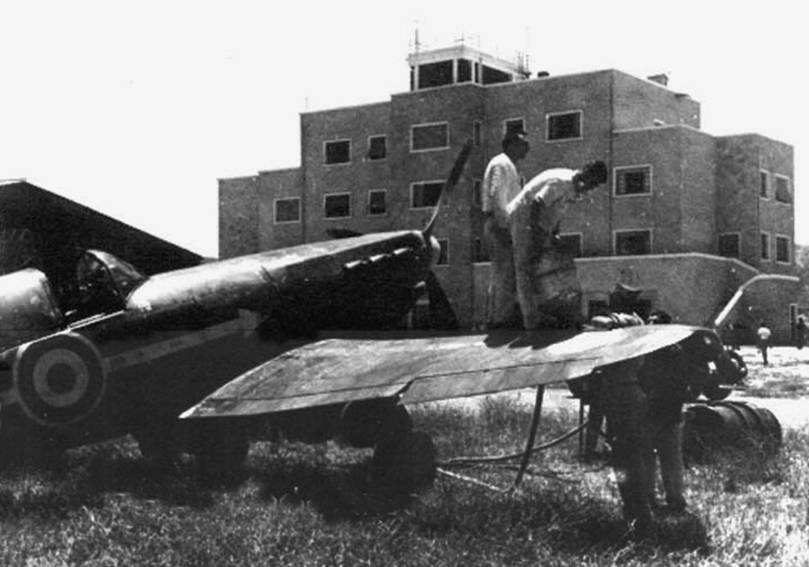 Arodrome de Rayack (ou Rayak) au Liban avant-guerre