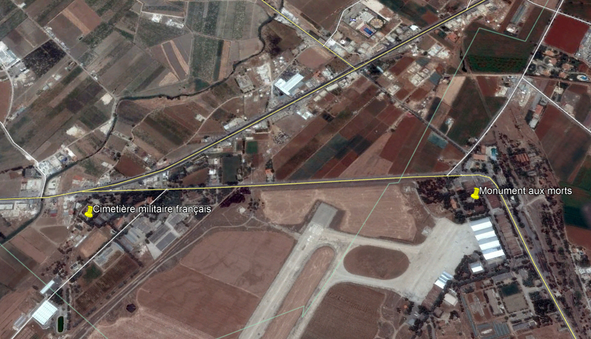 Rayack - Cimetiaire militaire et Monuments aux Morts Franais