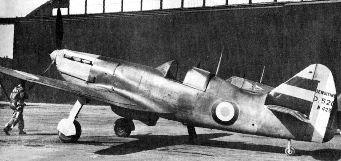 Dewoitine D.520 n423 - Alger Maison-Blanche - Juillet 1941