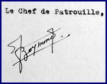 Signature d'Emile Boymond