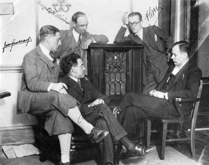 Equipages du YELLOW BIRD et du FLASH GREEN - Old Orchard - Juin 1929
