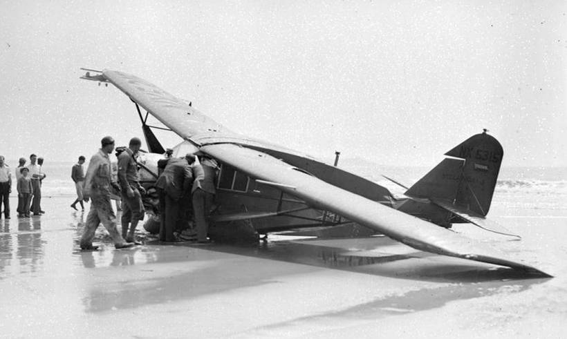 13 juin 1929  Le  Green Flash  accident au dcollage