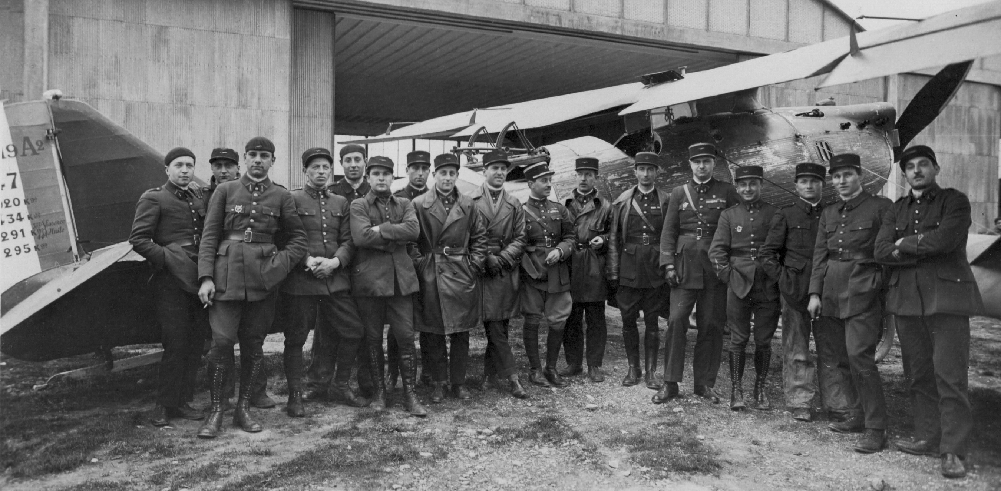 ASSOLLANT et LEFEVRE - 34me RA du Bourget - Juillet 1929