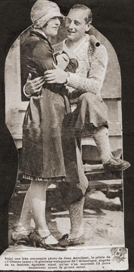 Pauline Parker et Jean Assollant