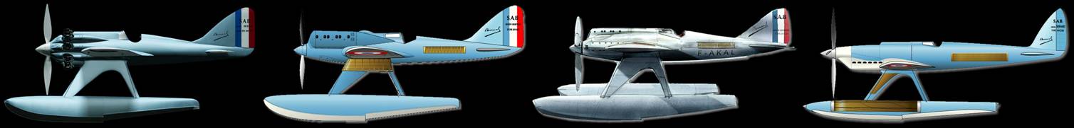 Hydravions Bernard HV - Coupe Schneider