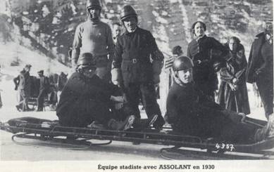 Assollant et Lefevre - Stade franais - Bobsleigh