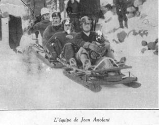 Assollant et Lefevre - Stade franais - Bobsleigh