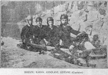 Assollant et Lefevre - Stade Franais - Bogsleigh