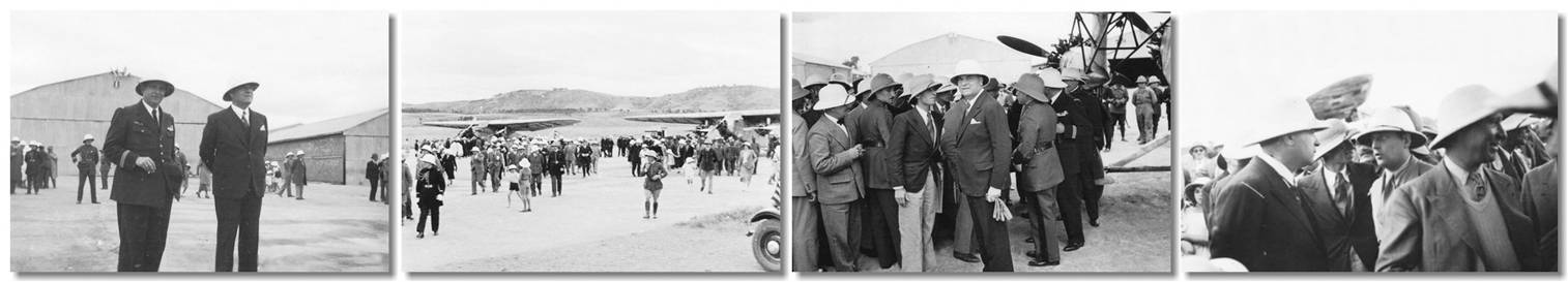 13 juillet 1934 - Arrive d'ASSOLLANT et LEFEVRE  Ivato