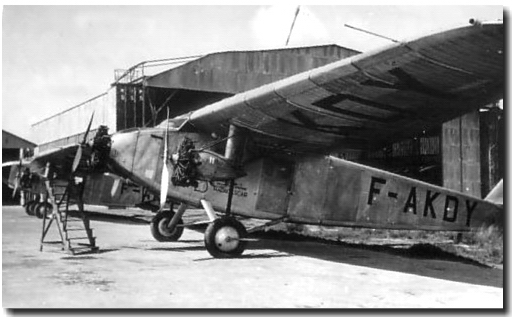 Trimoteurs S.P.A.C. 41T/218 de la S.A.C.M. Assollant et Lefvre.