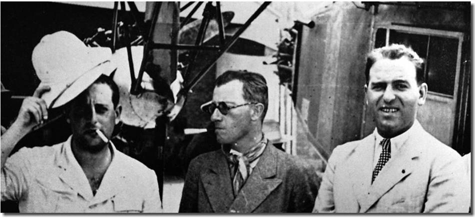 ASSOLLANT, LOTTI et LEFEVRE - MADAGASCAR - IVATO - 1934