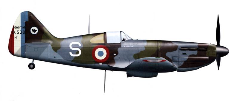 Dewoitine D.520 n302 "La Pouille" de Jean ASSOLLANT