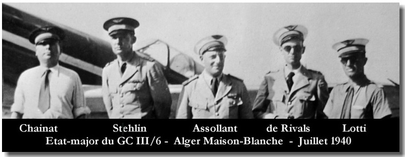 Etat-Major du Groupe de Chasse GC III/6