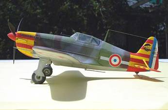 Morane Saulnier MS 406 - EC 565 - Madagascar - 1942