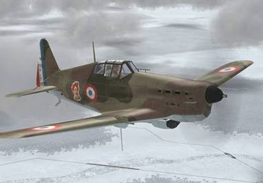 Morane Saulnier MS 406 - Image numrique