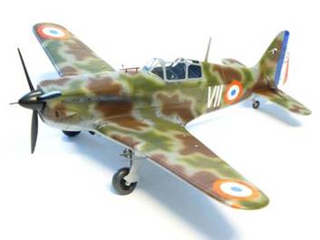 Morane Saulnier MS 406 - Maquette