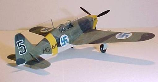 Morane Saulnier 406 - Maquette